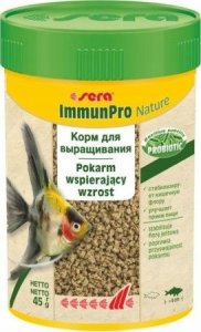 Sera ImmunPro Nature 100 ml - pokarm wolnotonący dla ryb powyżej 4cm 1