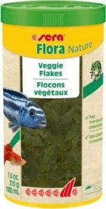 Sera Flora Nature 250 ml, płatki - pokarm premium 1