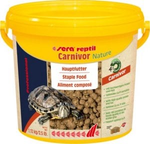 Sera Reptil Professional Carnivor Nature 3.800 ml, granulat - gady, pokarm uzupełniający 1