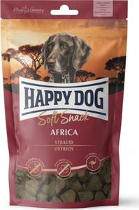 Happy Dog Soft Snack Afryka, przysmak dla psów dorosłych do 10 kg, struś, 100g, saszetka 1