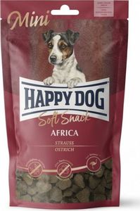 Happy Dog Soft Snack Mini Afryka, przysmak dla psów dorosłych do 10 kg, struś, 100g, saszetka 1