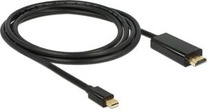 Kabel Delock DisplayPort Mini - HDMI 2m czarny (83699) 2