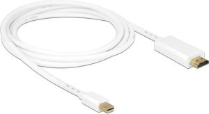Kabel Delock DisplayPort Mini - HDMI 2m biały (83707) 2