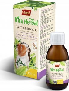 Vitapol Vita Herbal dla gryzoni i królika, witamina C 100ml 1