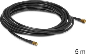 Kabel Delock Antenowy (F) 5m czarny (88444) 2