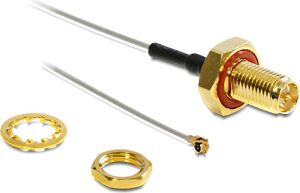 Delock Kabel I-PEX(MHF/U.FL) -> RP-SMA 0.10m 88458 1
