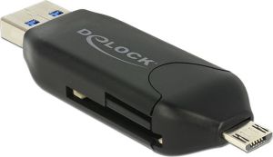 Czytnik Delock USB 3.0/microUSB (91734) 1