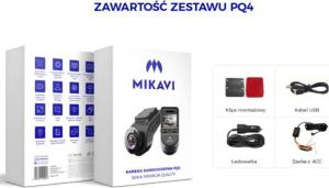Wideorejestrator Mikavi PQ4 7