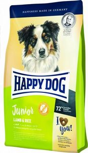 Happy Dog Junior Jagnięcina i Ryż 4kg 1