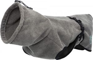 Trixie Szlafrok, dla psa, szary, tkanina frotte, XS: 30 cm 3