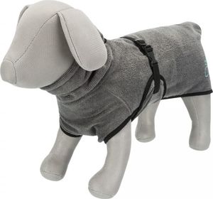 Trixie Szlafrok, dla psa, szary, tkanina frotte, XS: 30 cm 6