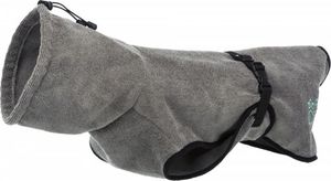 Trixie Szlafrok, dla psa, szary, tkanina frotte, XL: 70 cm 1