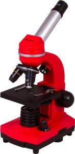 Mikroskop Bresser MikroskopBresser Junior Biolux SEL 40-1600x, czerwony 1