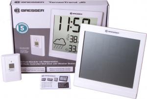 Stacja pogodowa Bresser TemeoTrend JC LCD RC biała 5