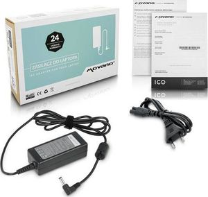 Zasilacz do laptopa Movano 22 W, 1.7 mm, 2.3 A, 9.5 V (ZZ/AS952315) 2