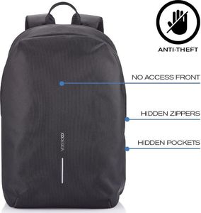 XD Design XD DESIGN PLECAK ANTYKRADZIEŻOWY BOBBY SOFT CZARNY P/N: P705.791 3