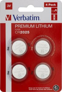 Verbatim Bateria CR2025 4 szt. 1