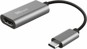 Adapter USB Trust USB-C - HDMI Srebrny  (23774                          ) 1