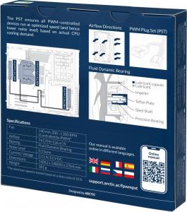 Wentylator Arctic F14 PWM PST (ACFAN00219A) 5