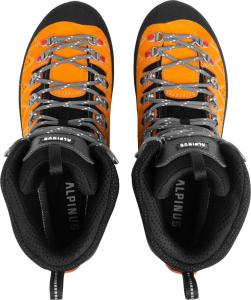 Buty trekkingowe męskie Alpinus The Ridge High Pro czarno-pomarańczowe r. 46 6