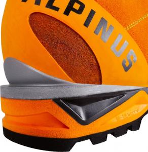 Buty trekkingowe męskie Alpinus The Ridge High Pro czarno-pomarańczowe r. 46 10