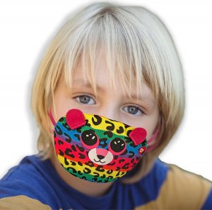 TY Maseczka DOTTY - wielokolorowy leopard 95702 2