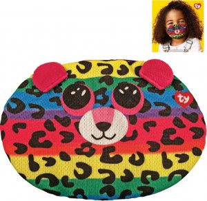 TY Maseczka DOTTY - wielokolorowy leopard 95702 4