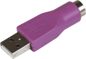 Adapter USB StarTech USB - PS/2 Fioletowy  (GC46MFKEY) 1
