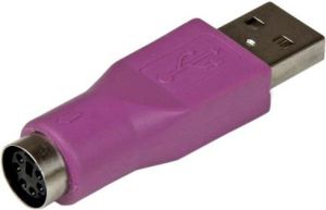 Adapter USB StarTech USB-A - PS/2 Fioletowy  (GC46MFKEY) 2
