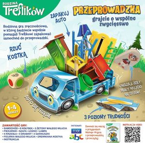 Trefl  Gra Przeprowadzka z Rodziną Treflików 3