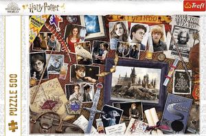 Trefl Puzzle 1000el Pamiątki z Hogwartu 37400 2