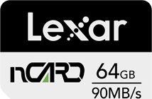 Karta Lexar nCARD NM 64 GB  (LNCARD064G-BNNNG) 1