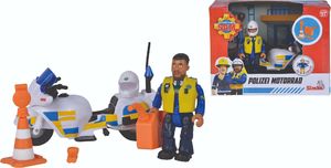 Figurka Simba Strażak Sam - Motor policyjny i Malcolm (9251092) 7