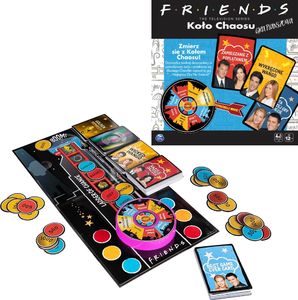 Spin Master Gra planszowa Friends Koło Chaosu 2