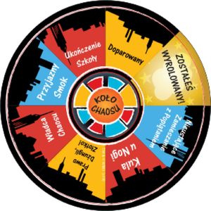 Spin Master Gra planszowa Friends Koło Chaosu 3