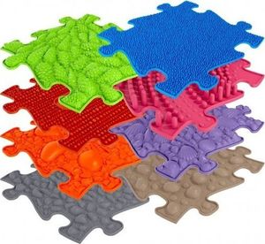 Askato Mata podłogowa ortopedyczna sensoryczna 8 elementów 4