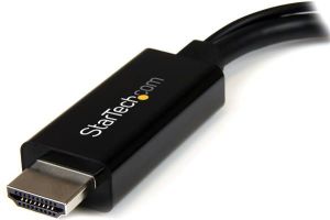 Adapter AV StarTech HDMI - DisplayPort + USB-A czarny (HD2DP) 2
