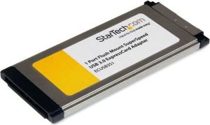 StarTech USB- Express Card Srebrny (ECUSB3S11) 1