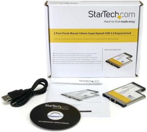 Kontroler StarTech ExpressCard/​54 - 2x USB 3.0 (ECUSB3S254F) 4