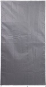 Saska Garden Szafa tekstylna, garderoba ciemno szara 90x45x170CM universal 2