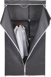 Saska Garden Szafa tekstylna, garderoba ciemno szara 90x45x170CM universal 5