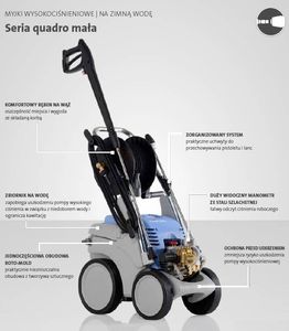 Myjka ciśnieniowa Kranzle Kranzle Myjka Wysokociśnieniowa QUADRO 11/140 TST 3