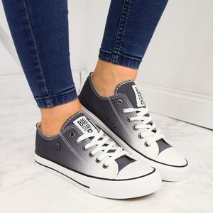 Big Star Trampki niskie damskie ombre czarne Big Star HH274128 40 3