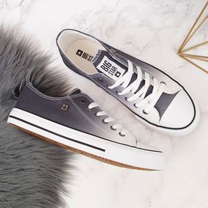 Big Star Trampki niskie damskie ombre czarne Big Star HH274128 40 5
