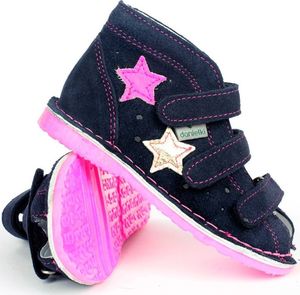 Danielki Obuwie dziewczęce Danielki TA125 profilaktyczne granatowy + róż 31 2