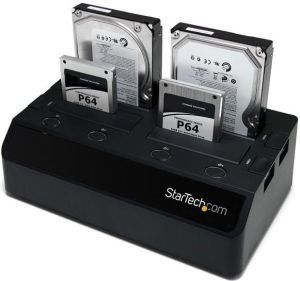 Stacja dokująca StarTech 4 BAY USB 3.0 HARD DRIVE DOCK (SATDOCK4U3E) 8