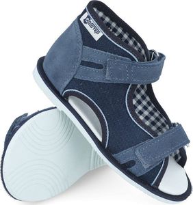 RenBut Obuwie profilaktyczne Postęp - Renbut 191 obcas Thomasa jeans niebieski 24 2