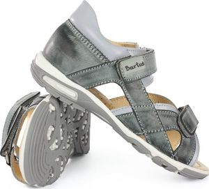 Bartus Sandałki dziecięce Bartuś 137 szary sztywny zapiętek 20 2