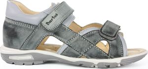Bartus Sandałki dziecięce Bartuś 137 szary sztywny zapiętek 20 3