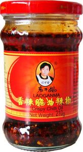 Lao Gan Ma Chrupiące chili w oleju sojowym 210g - Lao Gan Ma 1